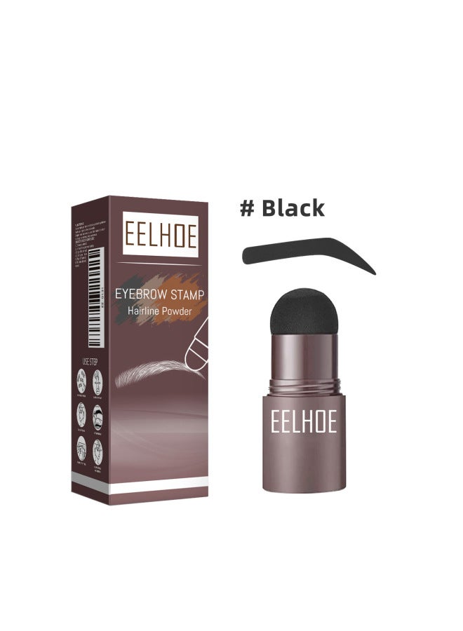 EELHOE Eyebrow Stencil Eyebrow Tool Natural Hairline Modification Lazy Eyebrow Filler Waterproof Eyebrow Cake - Image 1