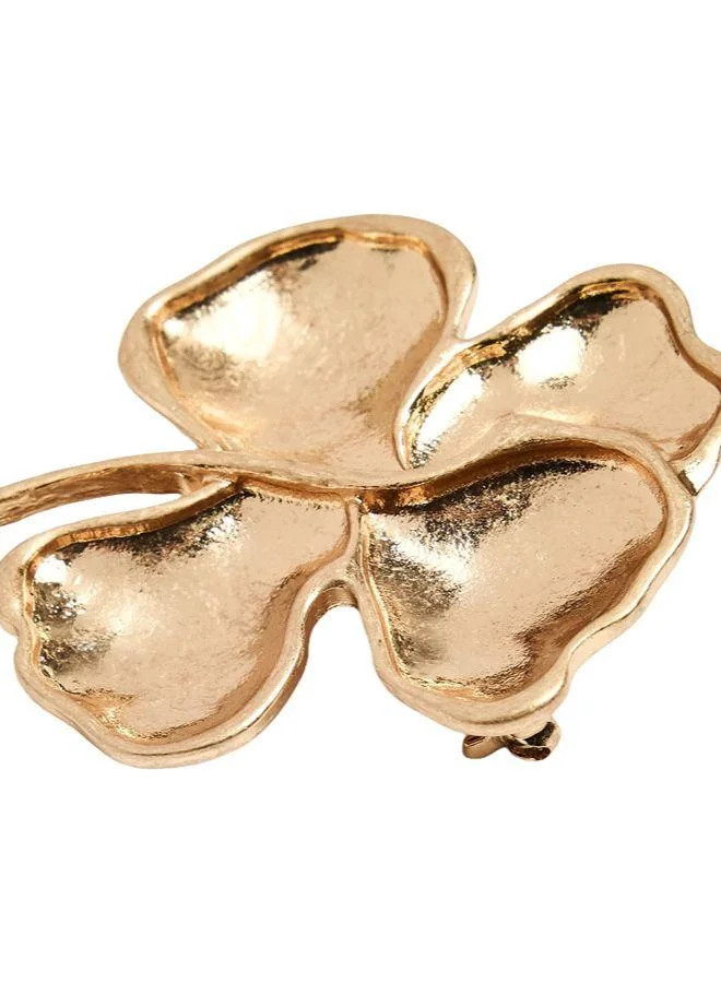 Parfois Brooch With Clover