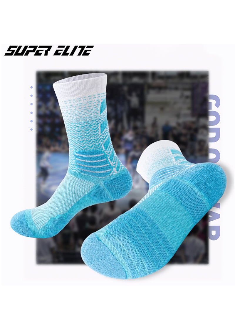 Generic Men's & Women's Cushioned Athletic Socks - 4 Pairs Lightweight, Breathable Compression Socks for Sports, Running & Basketball  - Image 4