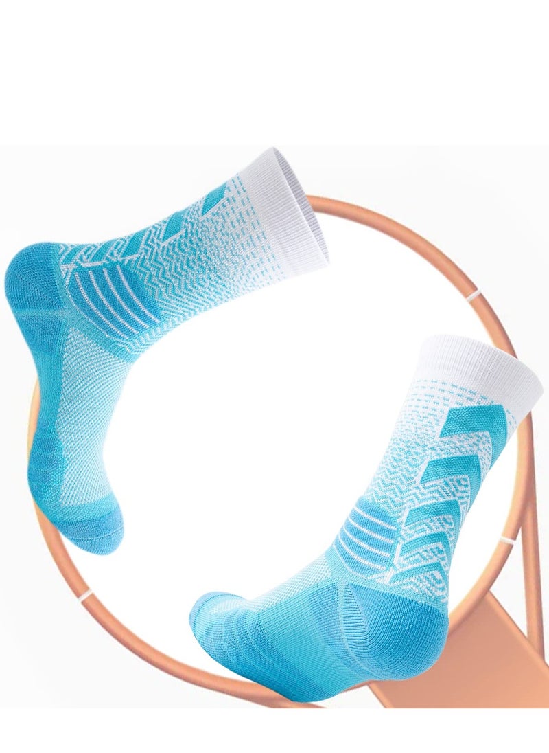 Generic Men's & Women's Cushioned Athletic Socks - 4 Pairs Lightweight, Breathable Compression Socks for Sports, Running & Basketball  - Image 5