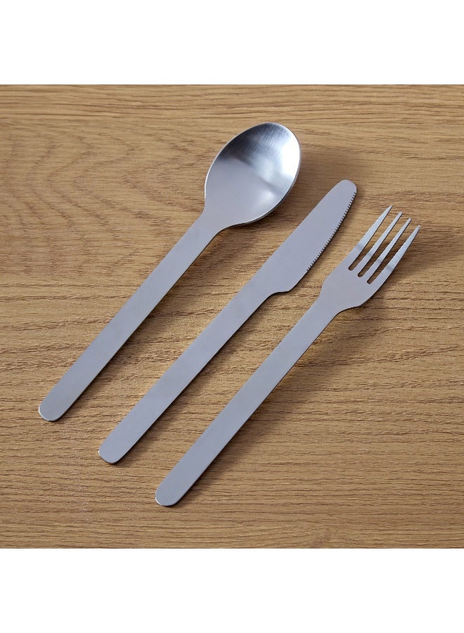 Home Box Austin 3-Piece 18/0 Stainless Steel Portable Cutlery Set 18 x 2.5 cm  - Image 4