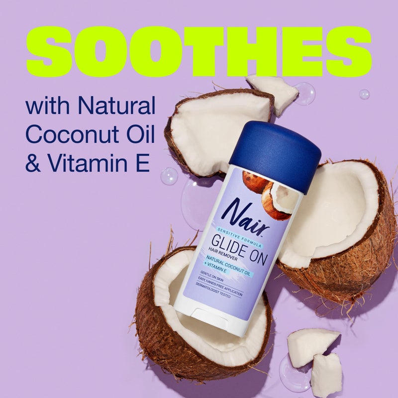 Nair كريم إزالة الشعر ناير تركيبة حساسة 3.3 أونصة - Image 4