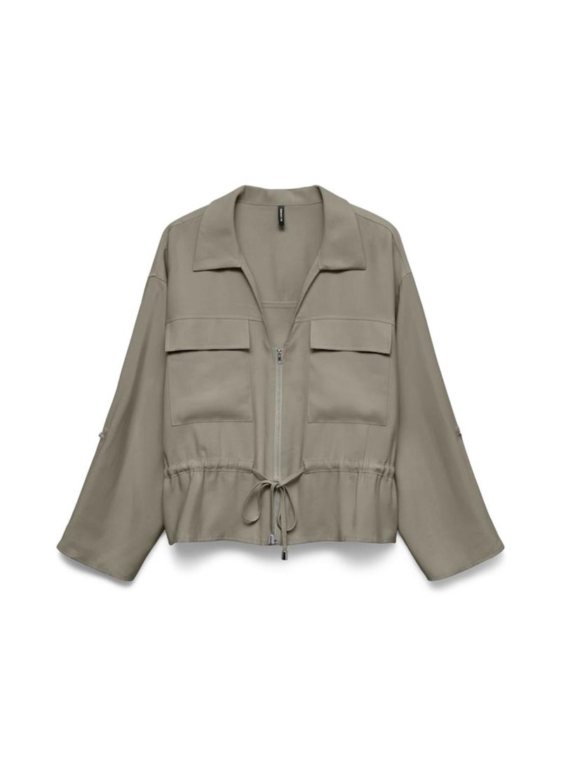 VERO MODA قميص فامكاتي طويل الأكمام منسوج نووس - Image 5