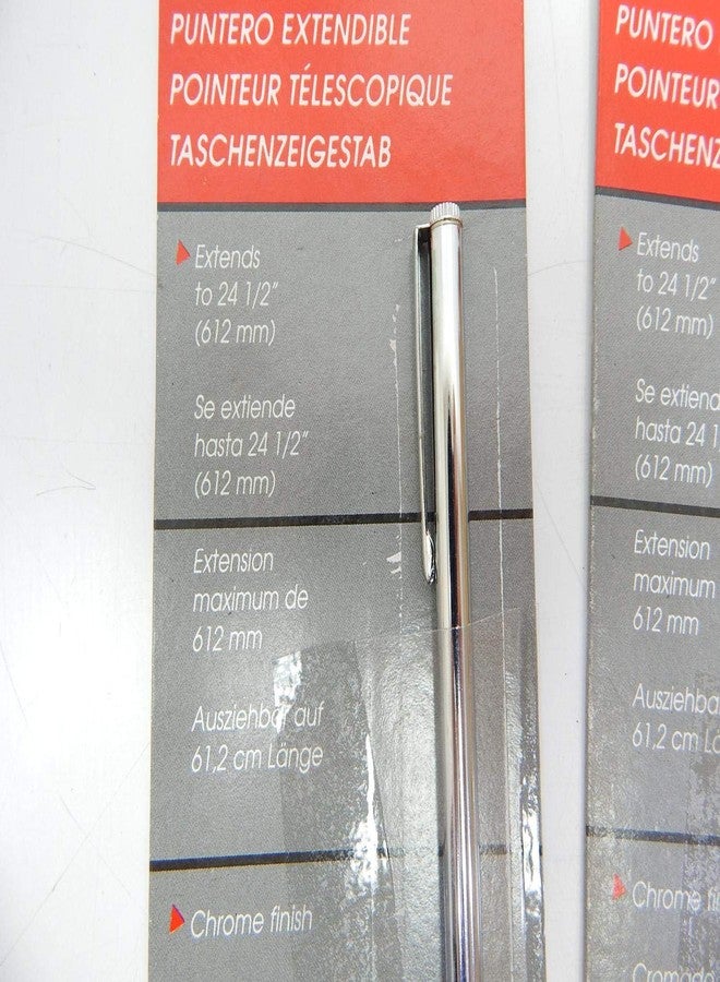 أبوللو قلم رفيع بحجم قلم الجيب مع مشبك [مجموعة من 2] - Image 3