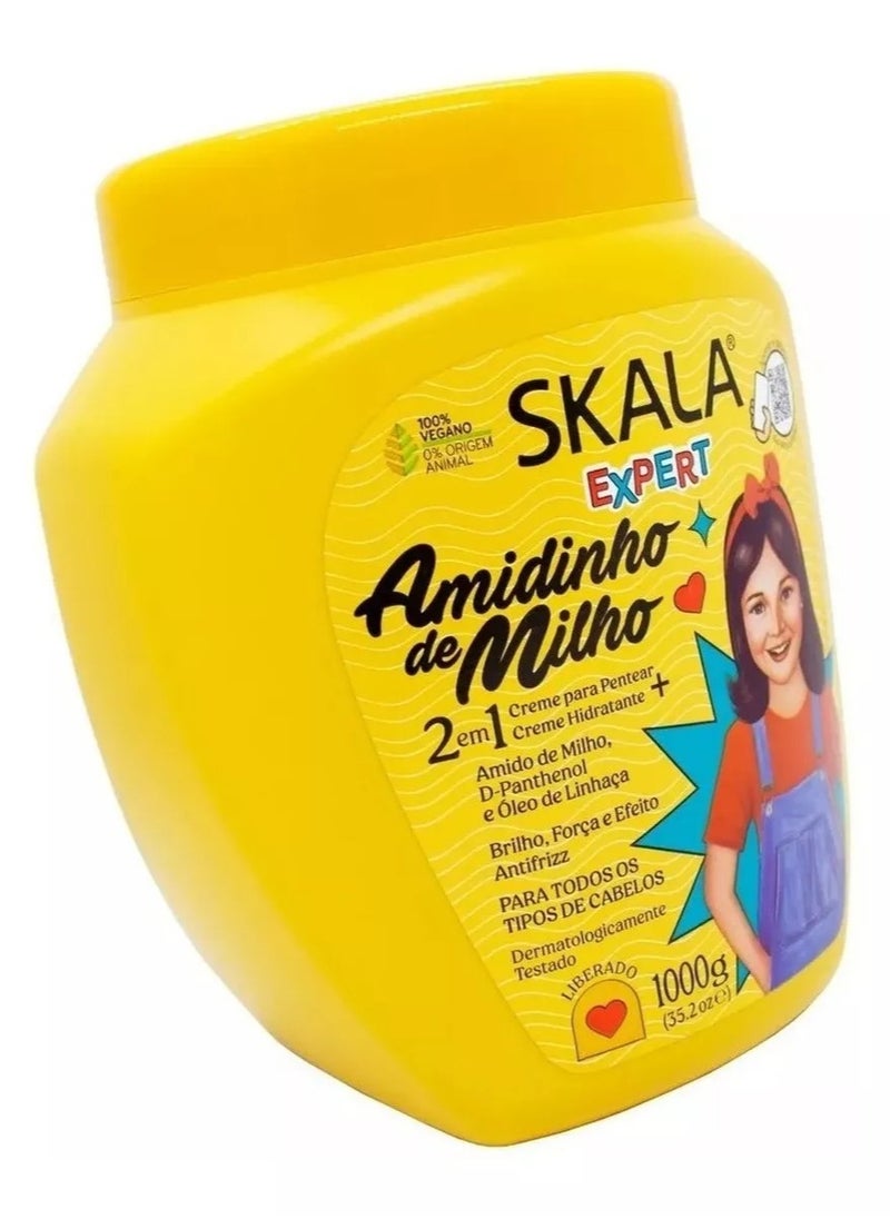 SKALA SKALA Expert Cream Amidinho de Milho 2 in 1 for kids cocnut , 1000 grams  - Image 3