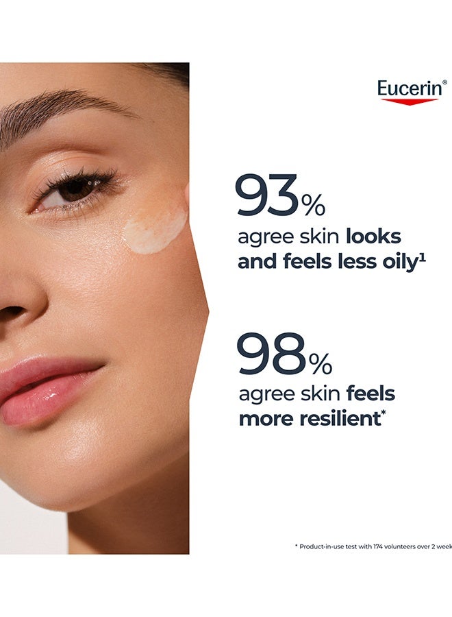 Eucerin Sunscreen Oil Control Ultra-Light UV Daily Serum SPF 50+, Ultra-light & Mattifying Face Serum with SPF. Offers Very High UVA/UVB Protection, Oil Control & Pollution Defense for Oily & Acne Prone Skin. 30 ml - Image 5
