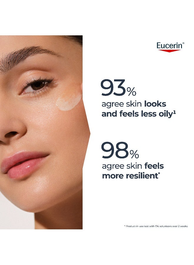 Eucerin Sunscreen Oil Control Ultra-Light UV Daily Serum SPF 50+, Ultra-light & Mattifying Face Serum with SPF. Offers Very High UVA/UVB Protection, Oil Control & Pollution Defense for Oily & Acne Prone Skin. 30 ml - Image 5