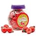FUNTASTY Strawberry Gummy Candy  30 Count  19 Oz Jar  Jelly Filled Gummies  Individually Wrapped Gummy Balls Candy  Party Favor Candy for Goodie Bags  Fun Treats - Image 2