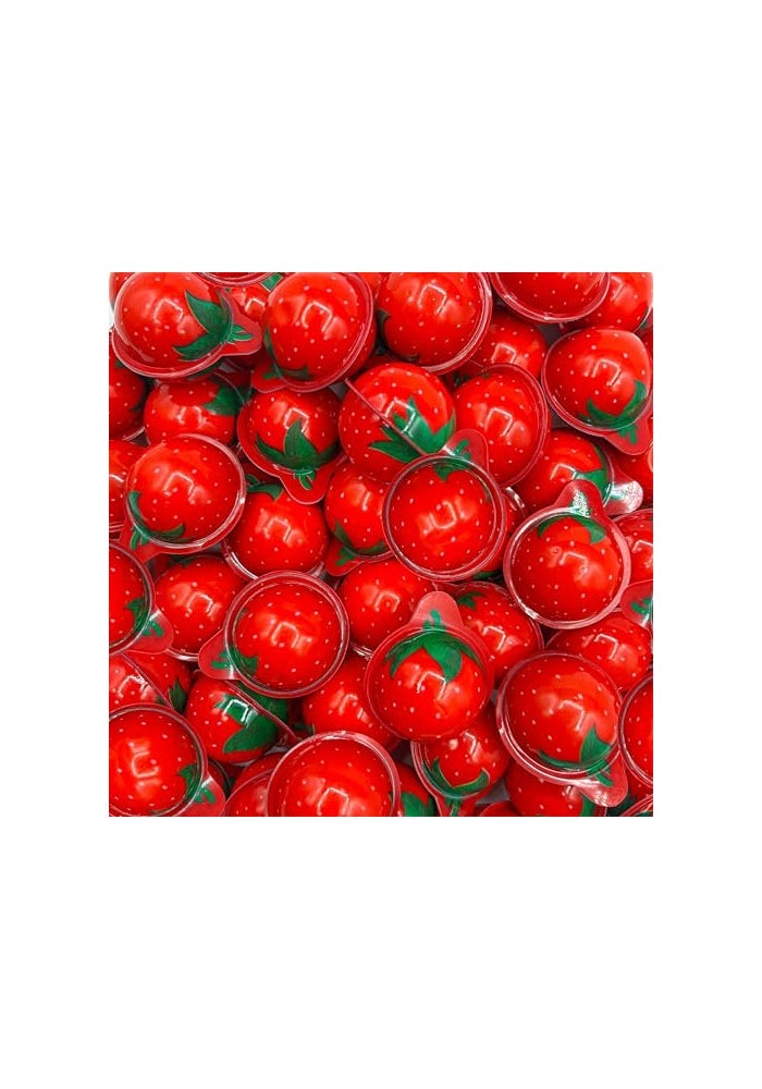 FUNTASTY Strawberry Gummy Candy  30 Count  19 Oz Jar  Jelly Filled Gummies  Individually Wrapped Gummy Balls Candy  Party Favor Candy for Goodie Bags  Fun Treats - Image 5