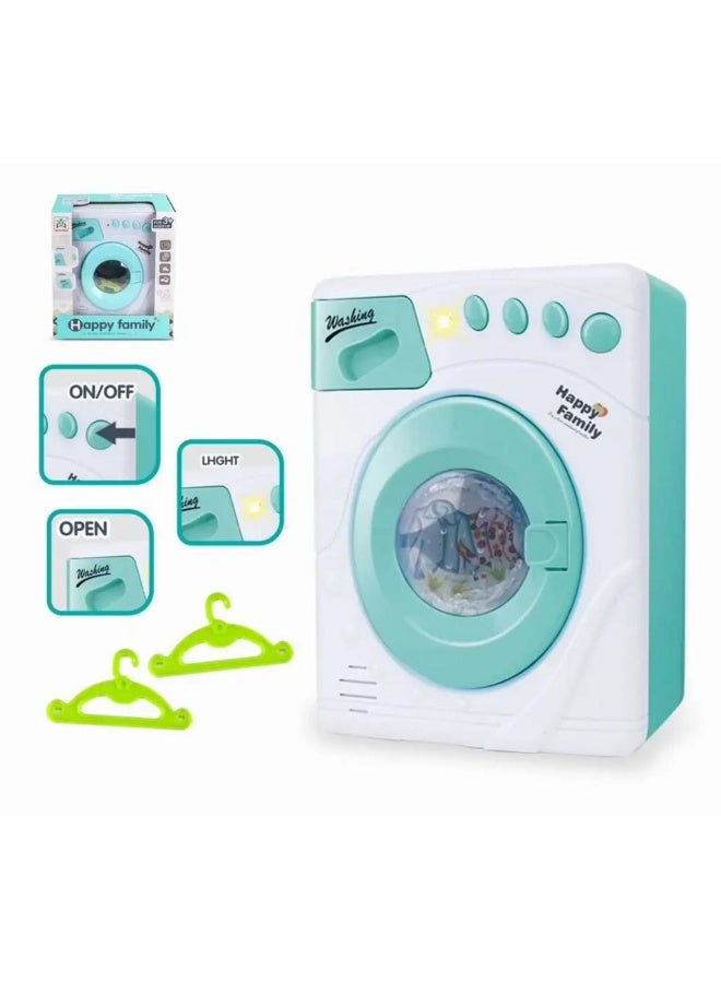 Kids Washing Machine Toy | Toy Washing Machine for Kids | Plastic Washing Machine Toy | Pretend Play Washing Machine | Educational Washing Machine Toy | Toy Washing Machine with Light & Music | Electronic Washing Machine Toy | Kids Laundry Toy | Role Play Household Appliance Toy | Toy Washing Machine with On/Off Button | Interactive Washing Machine Toy | Simulation Washing Machine for Children - Image 4
