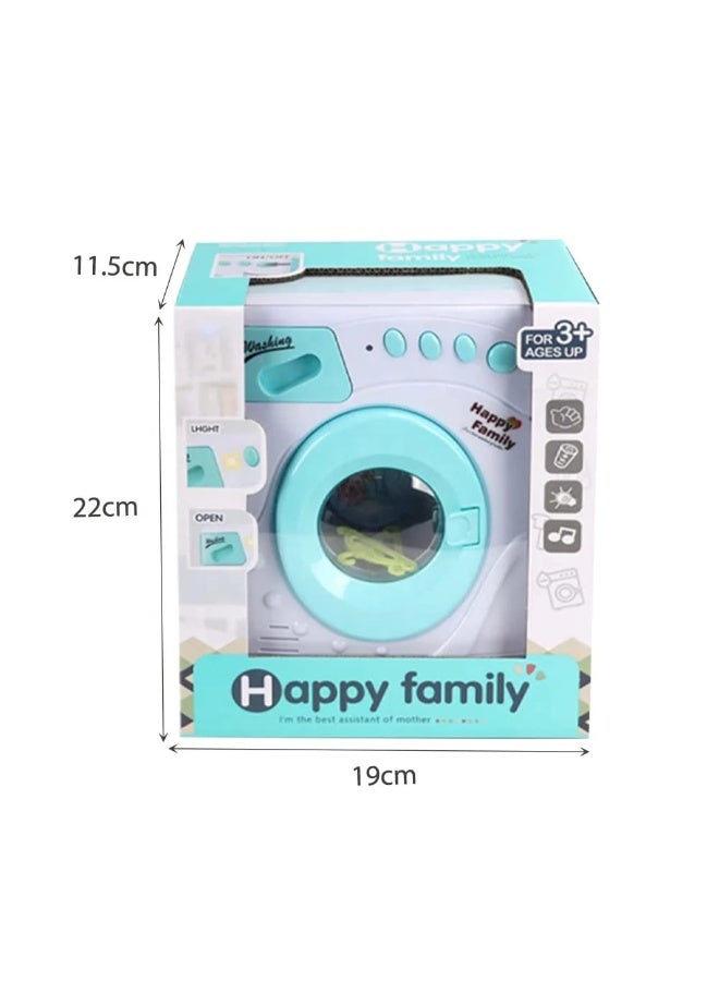 Kids Washing Machine Toy | Toy Washing Machine for Kids | Plastic Washing Machine Toy | Pretend Play Washing Machine | Educational Washing Machine Toy | Toy Washing Machine with Light & Music | Electronic Washing Machine Toy | Kids Laundry Toy | Role Play Household Appliance Toy | Toy Washing Machine with On/Off Button | Interactive Washing Machine Toy | Simulation Washing Machine for Children - Image 3