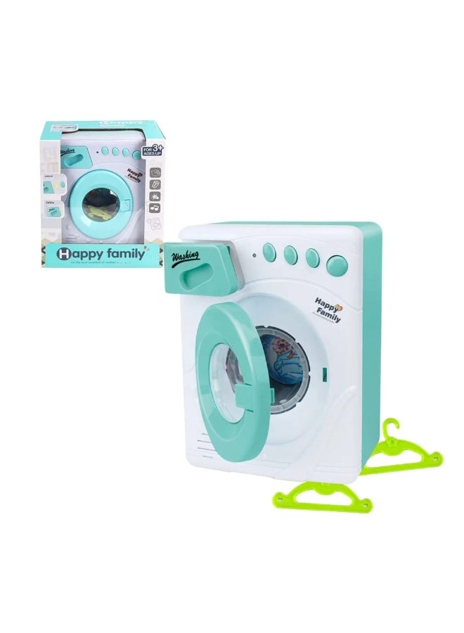 Kids Washing Machine Toy | Toy Washing Machine for Kids | Plastic Washing Machine Toy | Pretend Play Washing Machine | Educational Washing Machine Toy | Toy Washing Machine with Light & Music | Electronic Washing Machine Toy | Kids Laundry Toy | Role Play Household Appliance Toy | Toy Washing Machine with On/Off Button | Interactive Washing Machine Toy | Simulation Washing Machine for Children - Image 1