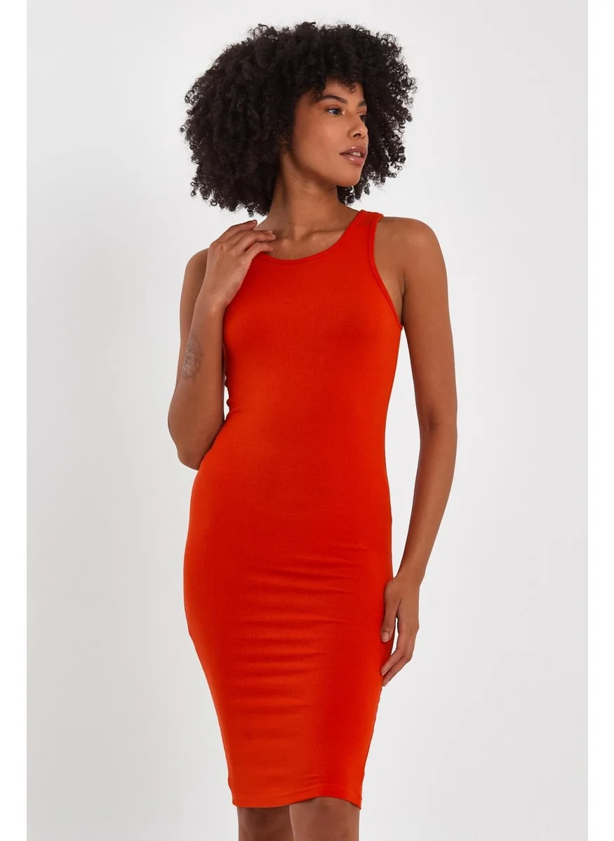 Alexander Gardi Sleeveless Knit Dress