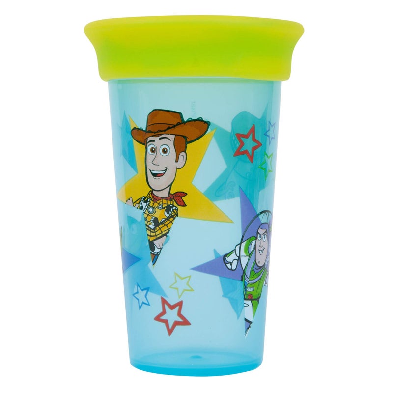 The First Years Toy Story 2 in 1 Spoutless Cup, Transitions to Open Toddler Cup, Multicolor - Image 1