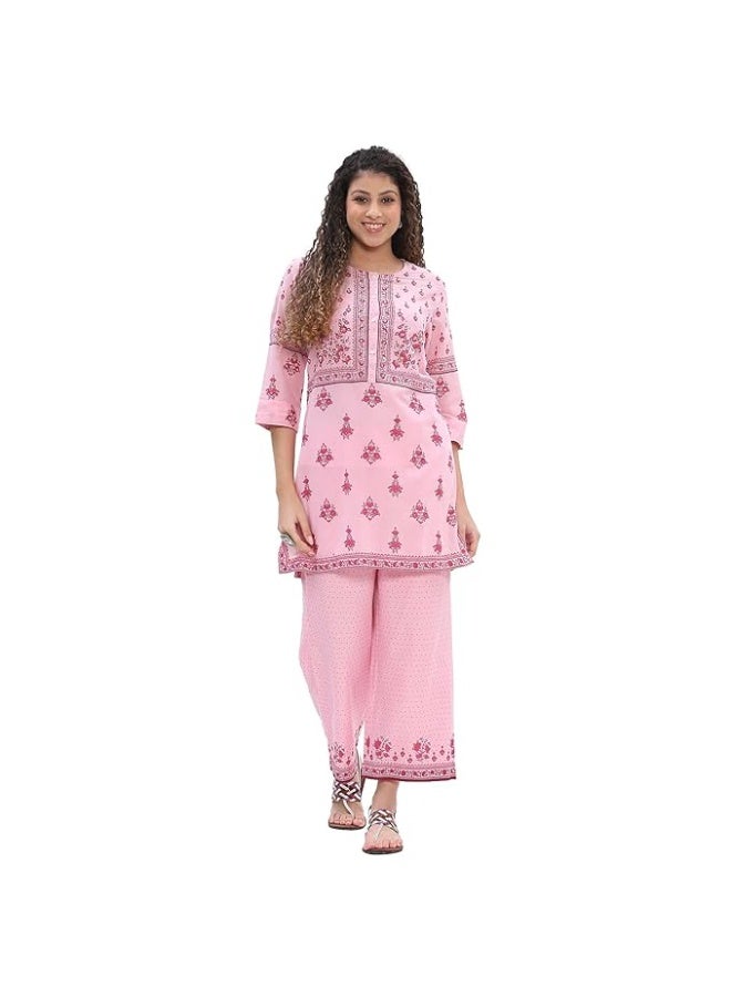 BIBA Womens COTTON KURTA AND PALAZZO SET 3XL - Image 1