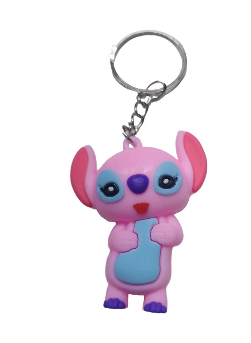 Generic Random Silicone Cartoon Keychain - Durable Quality and Bright Colors Cute Key Holder for Keys & Bags