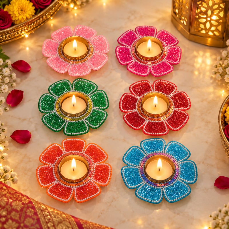 Decorative Tealight Holder for Diwali - CAD007 - Image 4