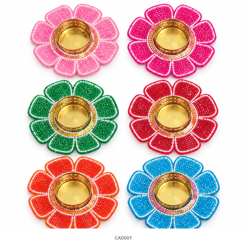 Decorative Tealight Holder for Diwali - CAD007 - Image 1