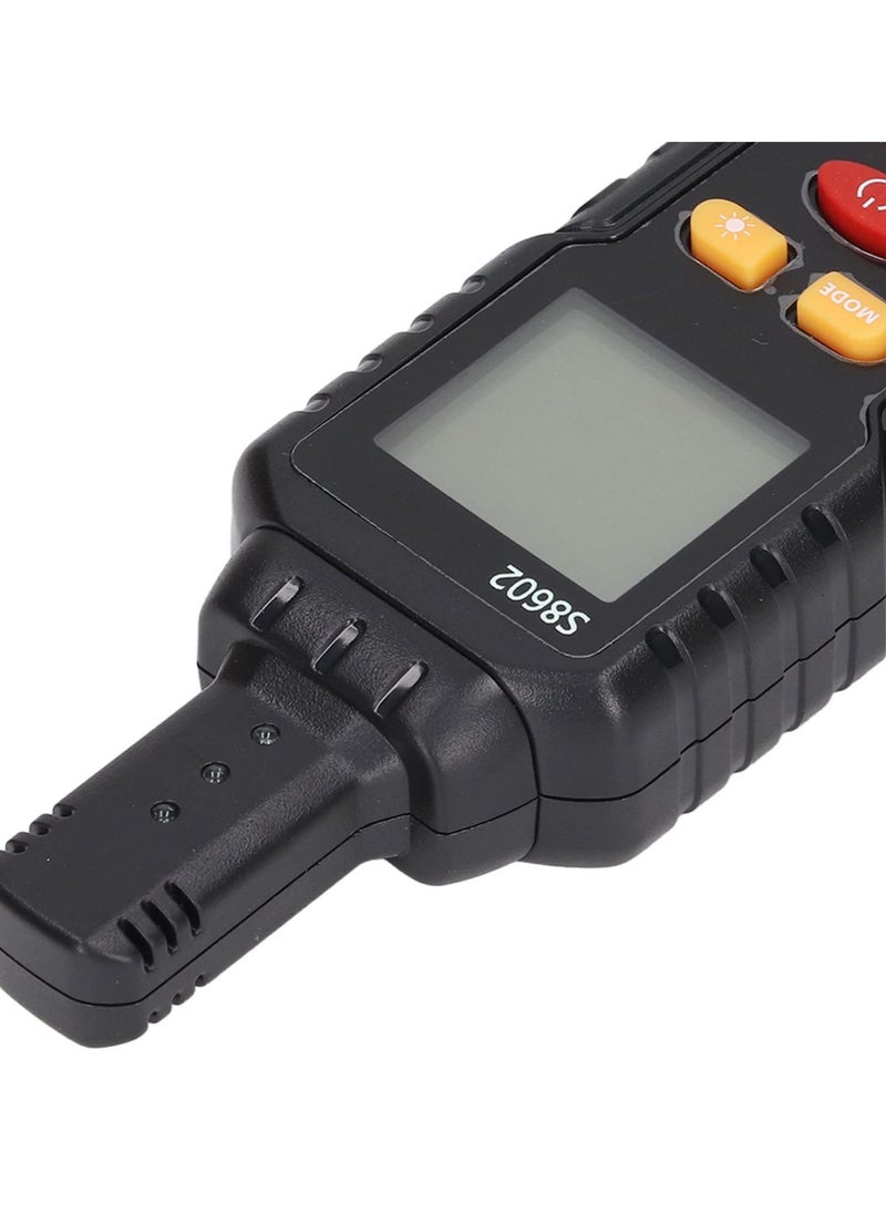 Generic - EMF Radiation Detector, S8602 Electromagnetic Field Tester, 5.98 Inch Digital EMF Meter With LCD Display, For Home Appliance Safety Evaluation, Black - Image 1
