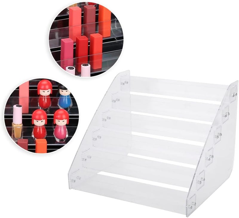 [Daily hot sale] plplaaoo Durable Detachable Nail Polish Acrylic Makeup Display Stand Rack Organizer Holder Six Layers Home & office use Precision made Limited availability Globally trusted affordable quality Easy hand assemble compatible Global flexible assemble picks Trendy versatile build Sand resistant All space matching look Different assemble options Home practical item User feedback upgraded quality Multi-use upgraded craftsmanship Every household essential Huge price cut Cross-material combo compatible Quality verified by buyers Assorted natural tone picks Consistent single item quality New & improved Domestic distribution ready Globally selected raw material Resist frequent use Major city pickup option - Image 5