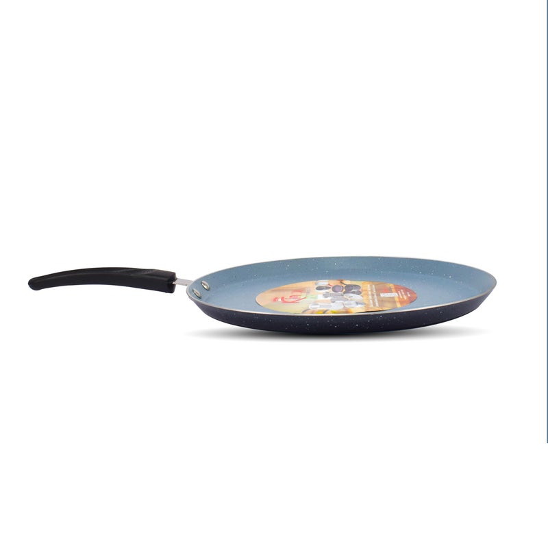 kinox Non Stick Granite Flat tawa/Dosa Tawa/Chapthi tawa/Roti tawa with Induction Base Dai 28Cm, Sliver - Image 1