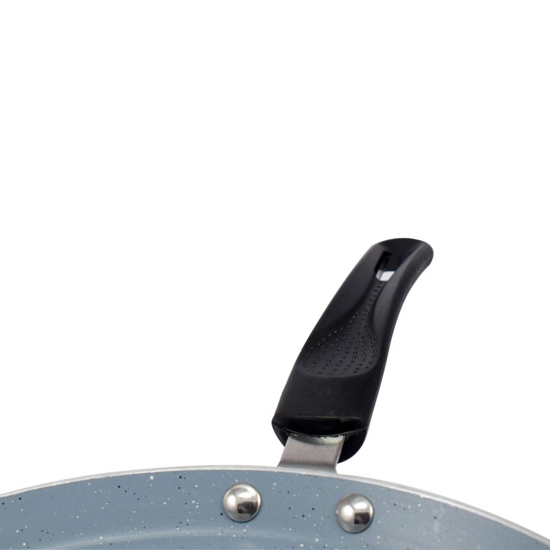 kinox Non Stick Granite Flat tawa/Dosa Tawa/Chapthi tawa/Roti tawa with Induction Base Dai 28Cm, Sliver - Image 4