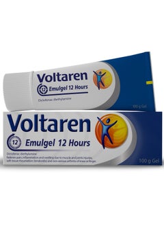 gsk Voltaren Emulgel 12 Hours – 100g for Muscle, Back, and Joint Pain Relief  - Image 1