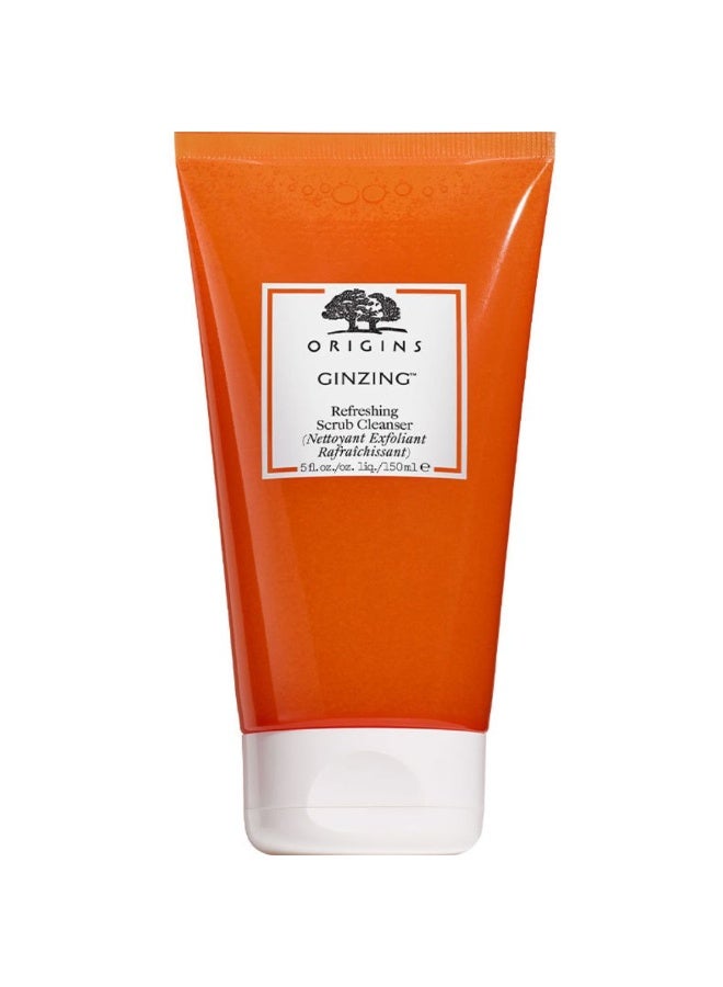 Origins Ginzing Refreshing Scrub Cleanser Gentle 150ml - Image 1
