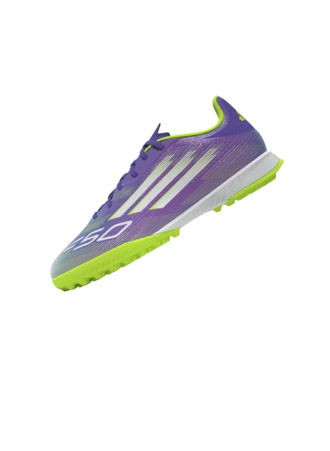 adidas أحذية كرة قدم  ليج ليج  للجنسين باللون البنفسجي