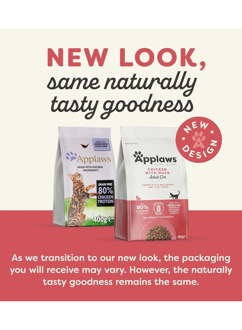 Applaws Cat Dry Food, Chicken With Duck 400g - Image 2