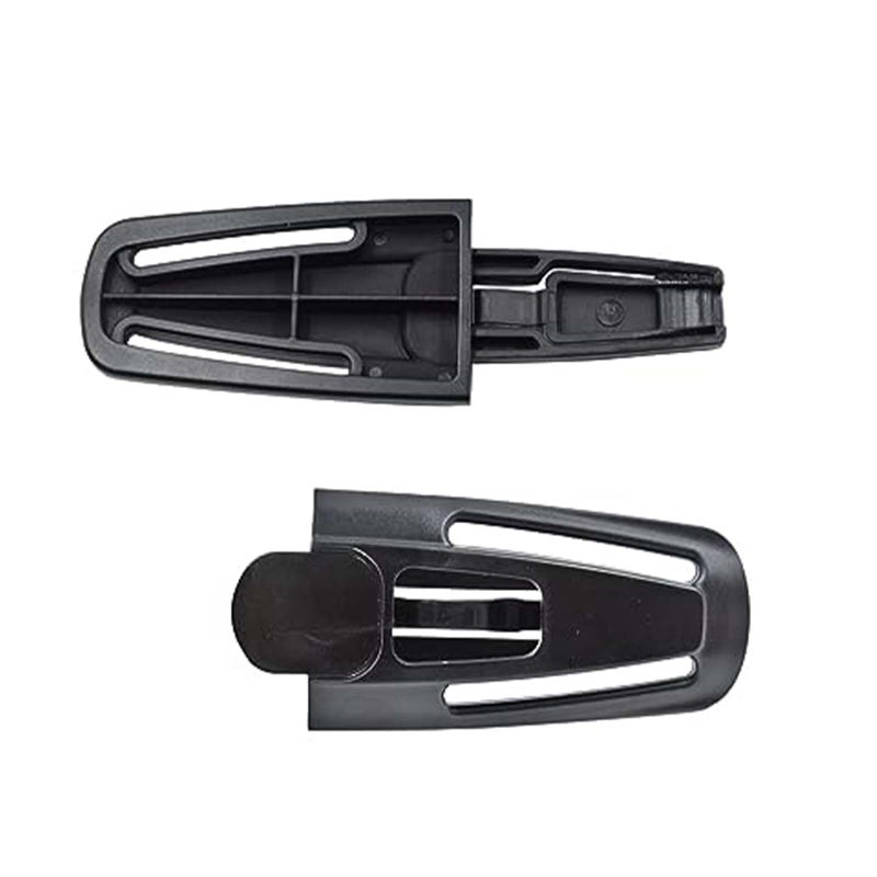 Dogxiong 2 Pcs Universal Child Seat Chest Harness Clip and Baby Seat Safety Belt Clip Buckle Universal Replacement for Kids Trend Adjustable Guard (Black) - Image 3