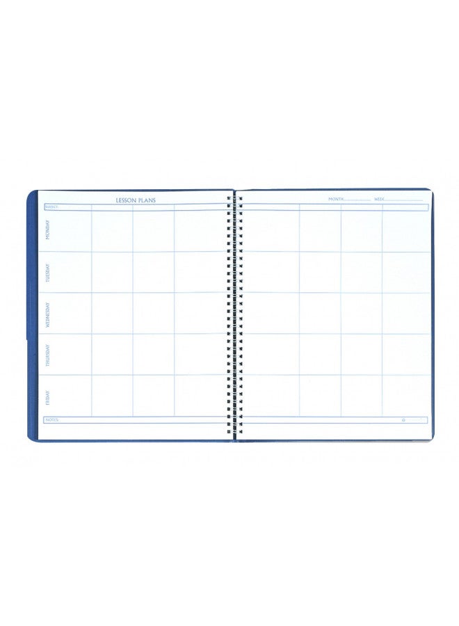 House of Doolittle Lesson Planner, Blue, 8.5 x 11 Inch (HOD51007), Blue/White - Image 1
