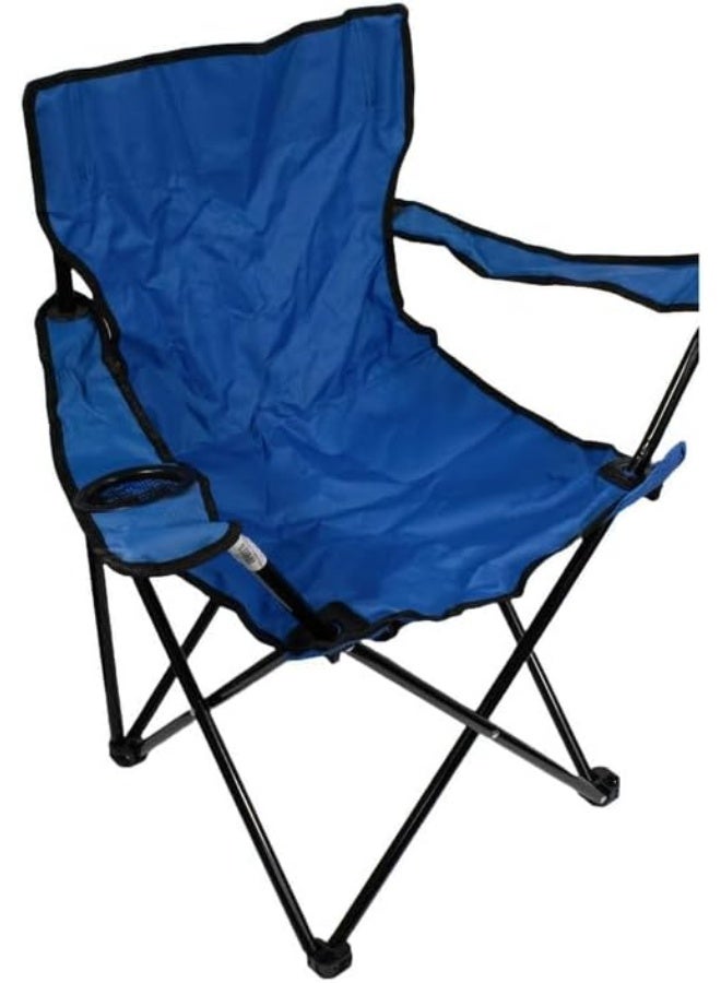 kovar كرسي كوفار القابل للطي للتخييم مع حامل أكواب، كرسي خارجي خفيف الوزن وقابل للنقل للتخييم، الشاطئ، أو الفناء الخلفي - Image 2