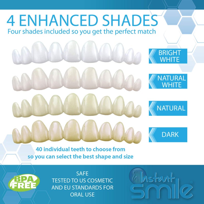 Instant Smile Complete Your Smile Temporary Tooth Replacement Kit - Replace a Missing Tooth in Minutes - Patented - Image 2