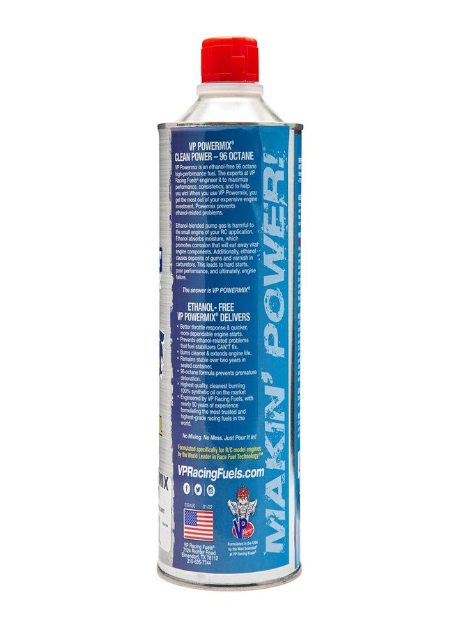 VP Racing 6538 R/C Car Powermix 25:1 Fuel Mix (2 Quarts) - Image 2