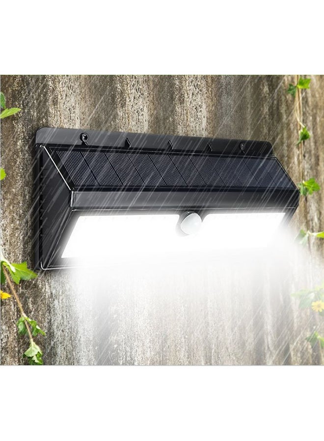 NIBEMINENT 62 LED Solar Wireless Waterproof Light Black/White 5x12cm - Image 2