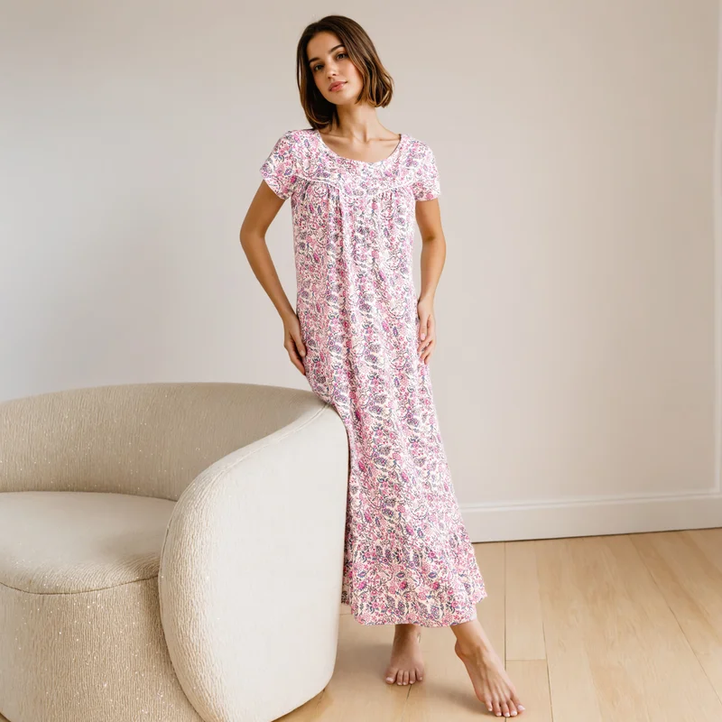 FAV Floral Print Night Gown