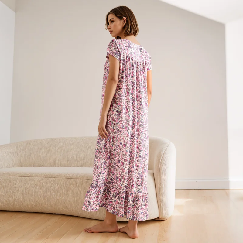 FAV Floral Print Night Gown