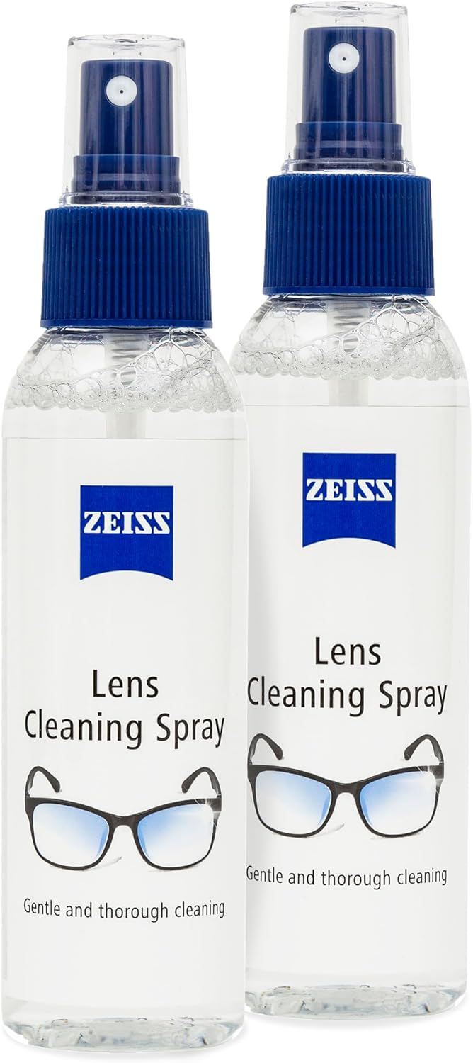 ZEISS Lens Cleaning Spray Twin Pack for Cleansing Optical Surfaces Glass and Plastic Cleaner for Glasses Spectacles Cameras Microscopes Digital Screens and Ski Goggles120 ml Pack of 2 - Image 1