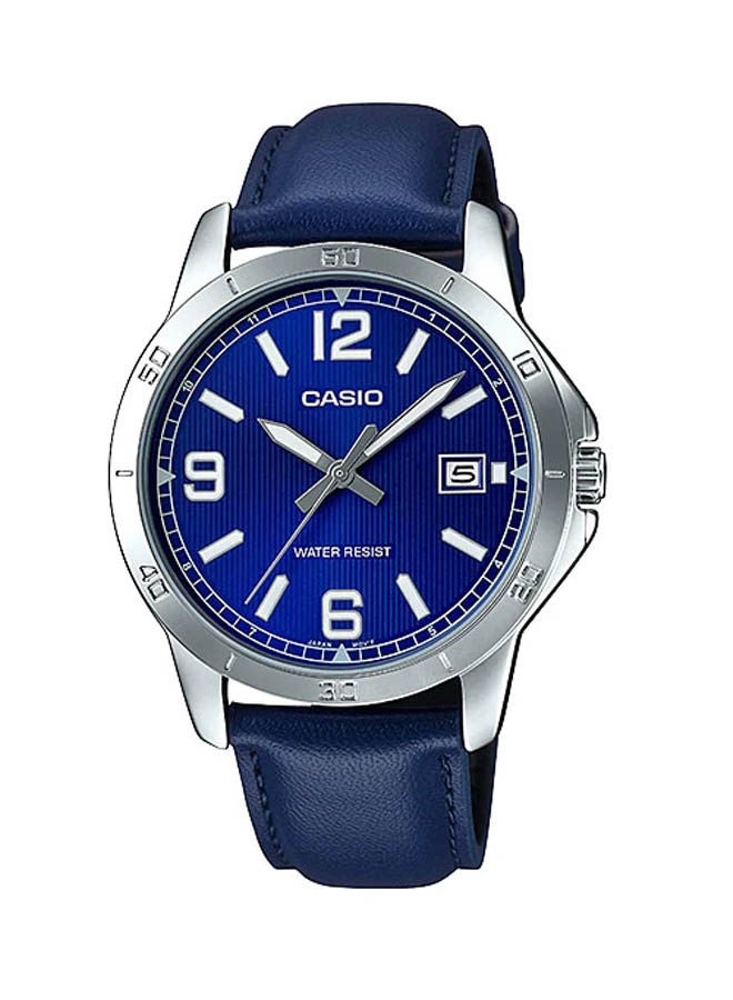 كاسيو ساعة يد من جلد بعقارب MTP-V004L-2BUDF - Image 1
