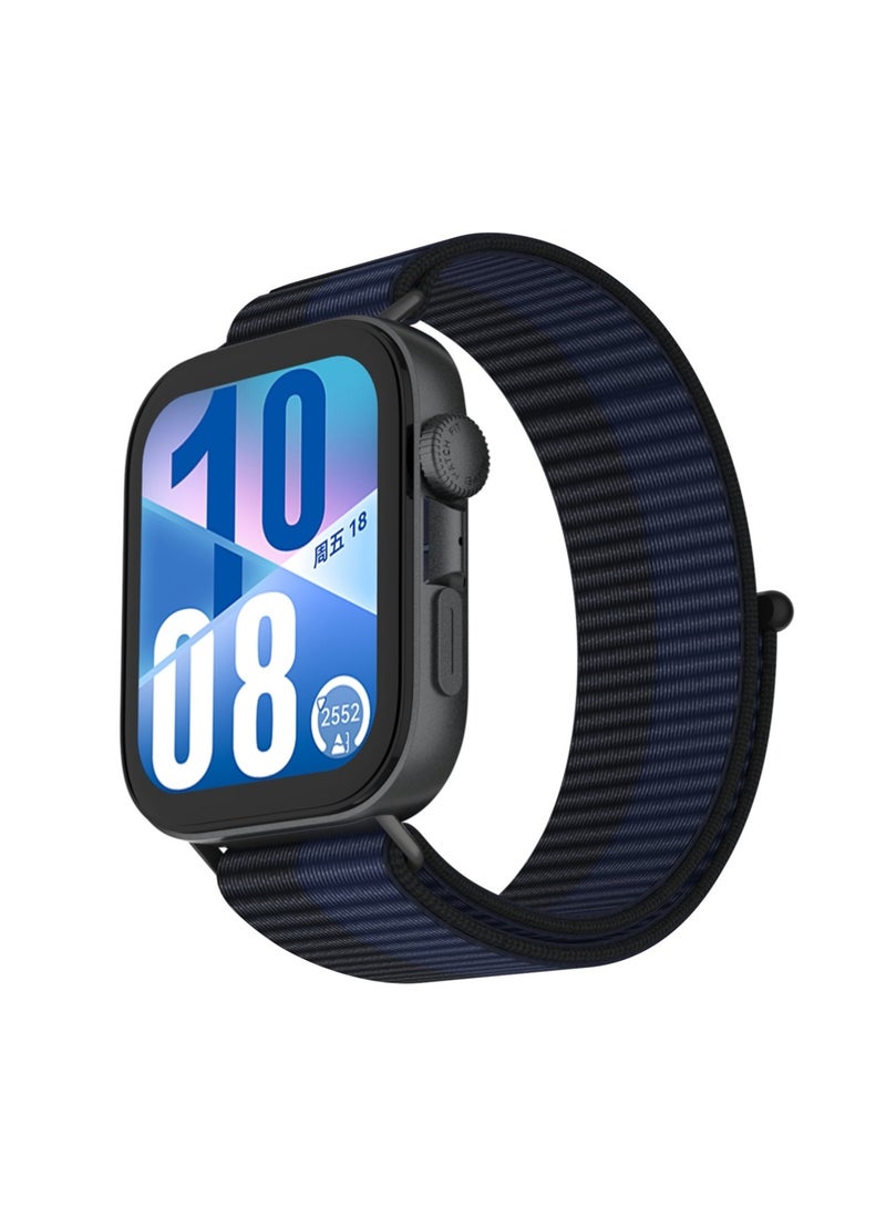 Nylon Loop Band Compatible with Huawei Watch Fit 4/4 Pro 2025/Fit 3 Strap, Breathable Nylon Loop Band Sports Wristband Replacement Breathable Strap for Huawei Watch Fit 4/4 Pro/Fit 3 - Image 3
