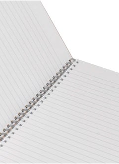 Light FIS LIGHT Pack of 5 Spiral Hard Cover Note Book 100 Sheets. Size 10X8 Inches (25.4 X 20.32 Cm)  -LINBS1081001308  - Image 3