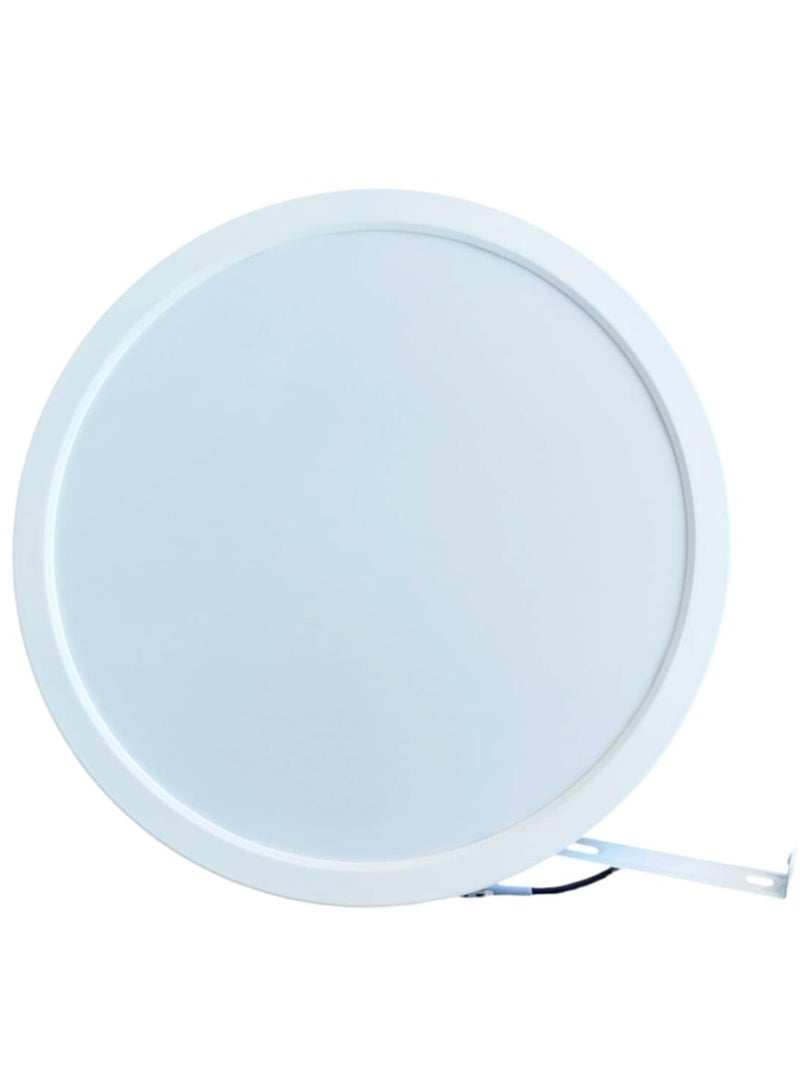 كي راي مصباح لوحة سقف LED دائري 30 واط – إضاءة فائقة السطوع 6500 كلفن أبيض، موفر للطاقة ومتينة للاستخدام الداخلي والخارجي - Image 2