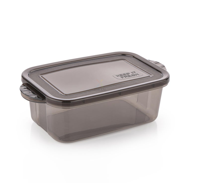 Xiran Fridge Storage Containers, Storage Box for Kitchen, Refrigerator Organizer Containers, Kitchen Storage Box, Fridge Storage Boxes, Pantry Organization (Pack of 6, 1100Ml) - Image 4