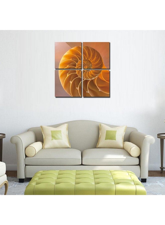 جو هوكد ديكور حائط مكون من 4 ألواح من Go Hooked (مجموعة من 4 قطع) - Image 1