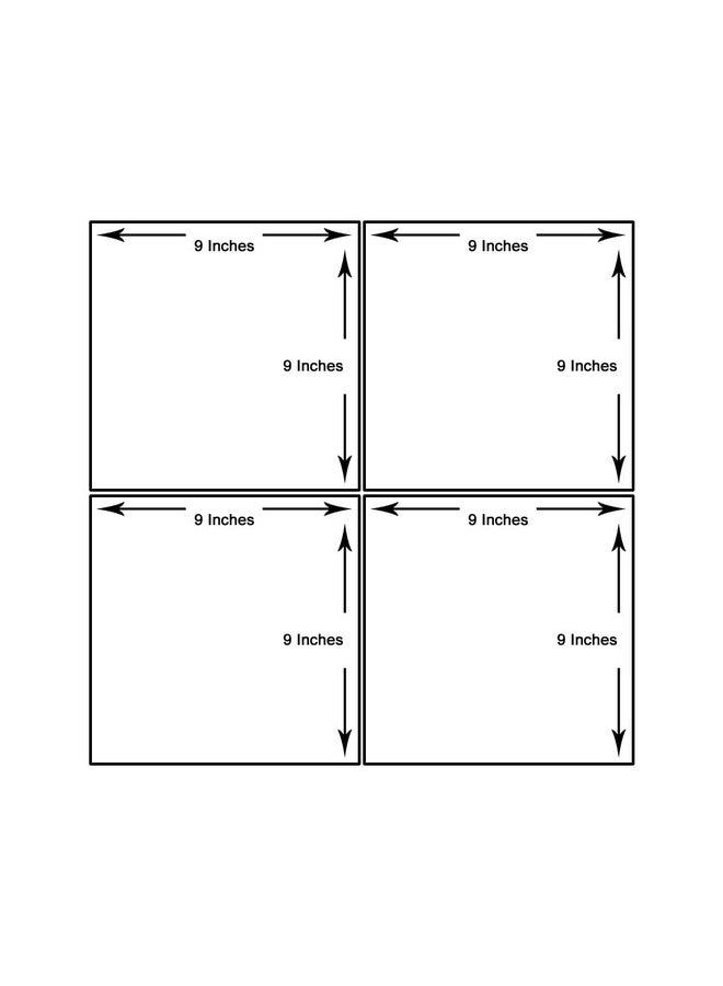 جو هوكد ديكور حائط مكون من 4 ألواح من Go Hooked (مجموعة من 4 قطع) - Image 5