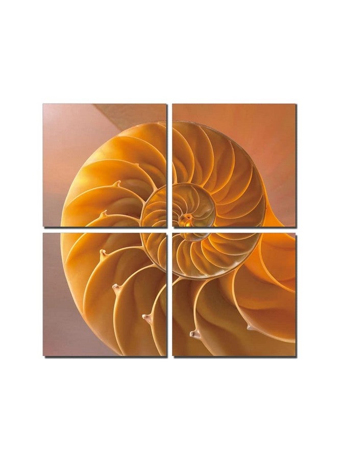 جو هوكد ديكور حائط مكون من 4 ألواح من Go Hooked (مجموعة من 4 قطع) - Image 2