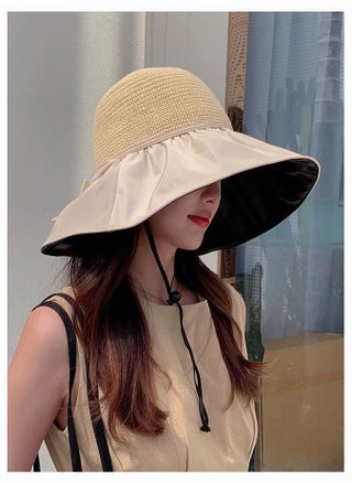 Women Wide Brim Sun Hat Summer Beach Sun Hat Travel Foldable Brim Floppy Beach Hats for Women Outdoor UV Protection Mesh Beach Fishing Bucket Hat - pzsku/Z128F10F077157E3BF4B0Z/45/_/1679635606/165948bd-5106-436b-b75a-d8de30faa20c