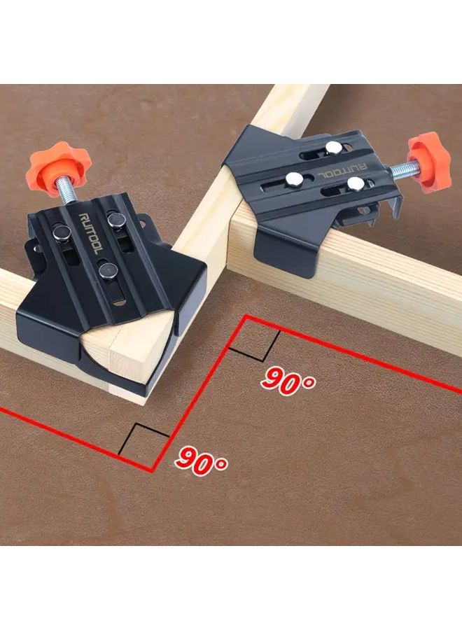 2pcs Closed 2pcs Open Right Angle Clamp Set 90 Degree Corner Clamp For Woodworking - Image 4