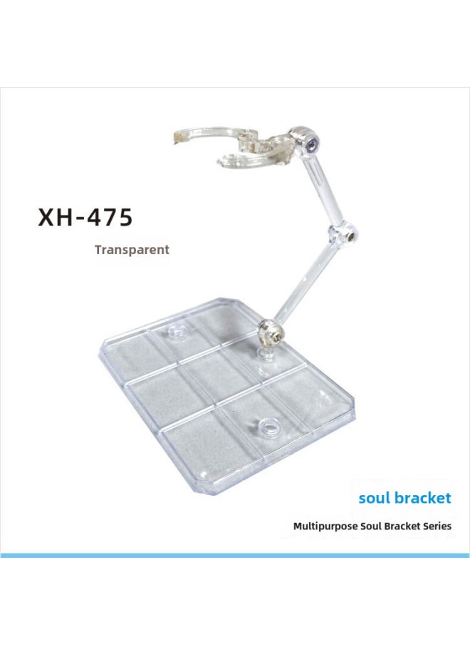 Generic - Xingdao Supply Robot Soul Shf Suitable For Gundam Model Bracket Anime Hand Office-Color:XH-475: Soul Bracket Transparent Red - Image 1